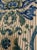 Hollywood Regency Vintage Hand Screen Damask Fabric & Wooden Screen For Sale - Image 3 of 3