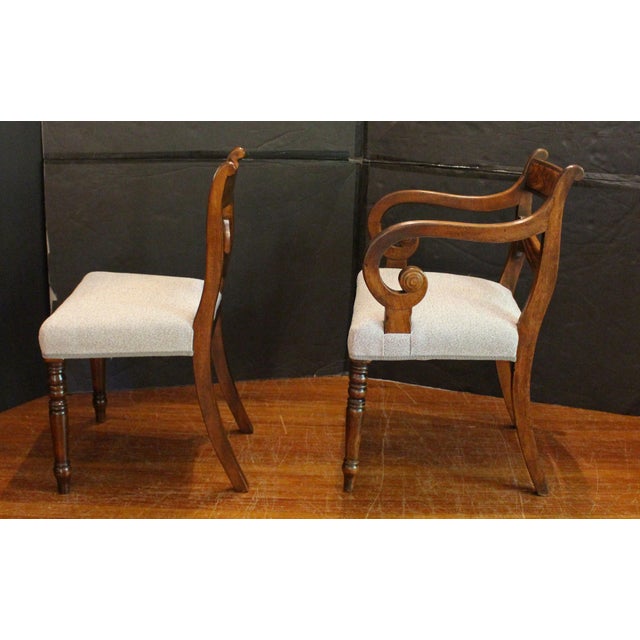 William IV Circa 1830 William IV Set of 8 Dining Chairs For Sale - Image 3 of 8