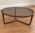 2020s Ceccotti Collezioni Stella Round Walnut & Smoked Glass Coffee Table by Noé Duchaufour-Lawrance For Sale - Image 5 of 6