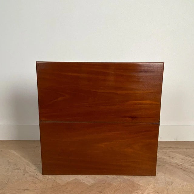 Mahogany Tea Table, England 19th Century For Sale - Image 10 of 11