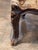 Vintage French Bergère With Carved Floral Crest For Sale - Image 6 of 12
