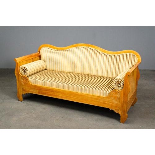 Biedermeier Sofa, Mid-19th Century For Sale - Image 6 of 16