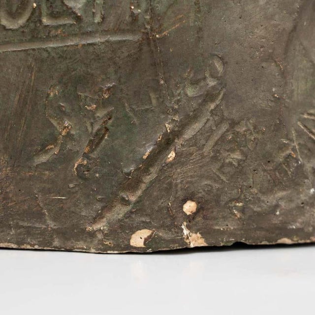 Vintage Plaster Bust Sculpture by Miquel Blay, Spain, 1930s For Sale - Image 5 of 14