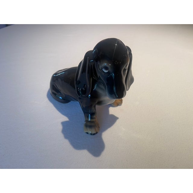 Mid-Century Modern Vintage Dachshund by Keramos For Sale - Image 3 of 12