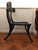 Contemporary Black Woven and Leather Seat Walnut Klismos Chairs from Pescetta Home Decoration, Set of 6 For Sale - Image 3 of 18