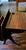 1900 - 1909 Antique Cast Iron & Wood School Desk With Attached Chair + Inkwell For Sale - Image 5 of 10