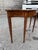 Vintage Hepplewhite Style Mahogany and Burled Wood Inlaid Console Table For Sale - Image 9 of 17