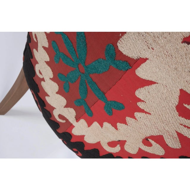 Suzani Armchair - Ethnic Bergere For Sale - Image 11 of 13