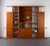 Vintage Italian Modern Walnut Bookcase, 1960s, in Very Good conditions. Designed 1960 to 1969