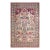 1890s Ivory Medallion Traditional Antique Antique Kerman Lavar Rug 7'9" X 11'9 Handknotted Wool Carpet For Sale