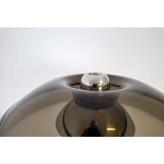 Silver Large Space Age Chrome Table Lamp from Fagerhults, Sweden, 1970s For Sale - Image 8 of 18