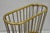 Gold Vintage Gatco Mid Century Modern Solid Brass Spindle Modernist Magazine Rack For Sale - Image 8 of 16