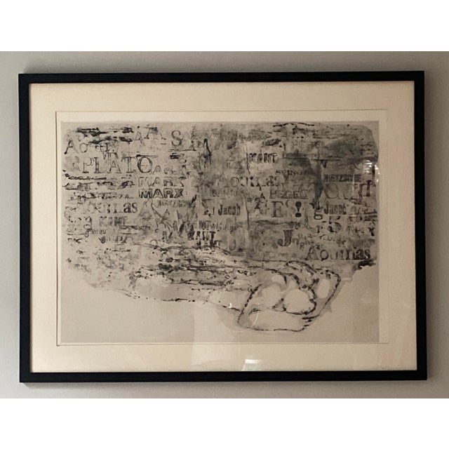 1963 Misch Kohn “Requiem” Original Aquatint Etching, Framed For Sale - Image 11 of 13