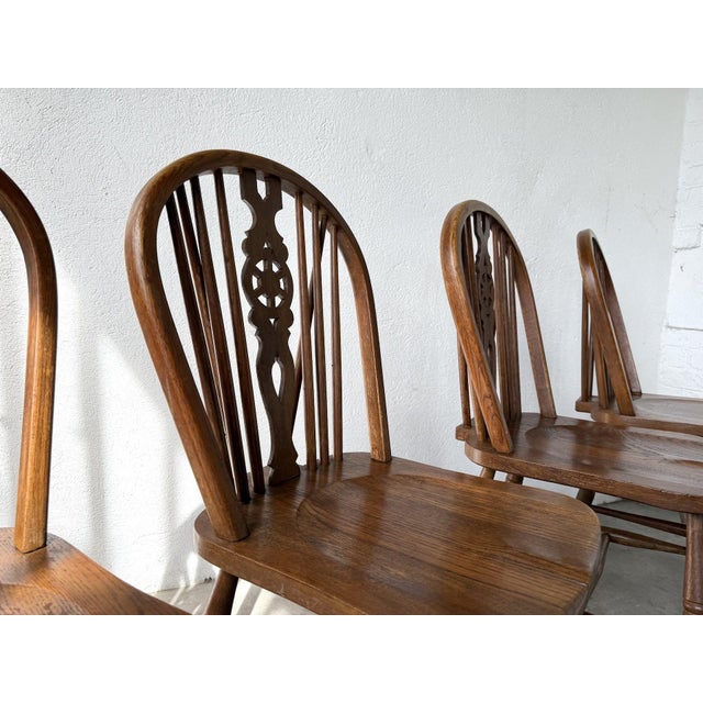 Windsor Chairs, 1890s, Set of 4 For Sale - Image 5 of 18