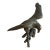Antique Solid Brass Eagle Statue For Sale