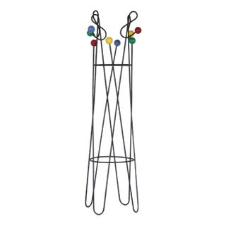 Clé de Sol Coat Rack by Roger Feraud, France, 1950s For Sale