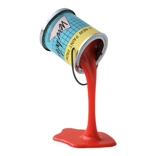 1980s American Pop Art Paint Can Sculpture For Sale