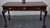 Wood Chippendale Mahogany Writing Console Table Vintage 3 Drawer Ball Claw Foot Sofa For Sale - Image 7 of 15