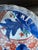 Late 19th Century Antique Japanese Arita Imari Scalloped Porcelain Bowl – Hand Painted Blue & Iron Red For Sale - Image 5 of 13