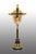Antique Polychrome Wooden Crucifix on an Ebonized and Gilded Cross. Naples, 1800s For Sale - Image 5 of 5