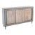 Sarreid Contemporary Gray Black Buffet Sideboard For Sale
