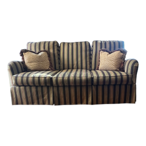 Early 21st Century Upholstered Sofa Attributed to Wesley Hall