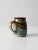 Brown Vintage Studio Pottery Mug For Sale - Image 8 of 13