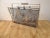 1960s Mid Century Steel Mesh Magazine Rack with Fleur De Lis Motif For Sale - Image 4 of 11