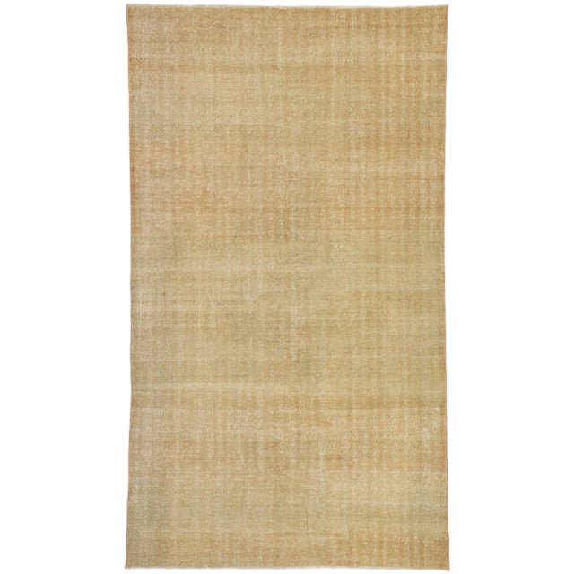 Mid 20th Century Zeki Muren Vintage Turkish Sivas Rug 05'02 X 09'00 For Sale - Image 10 of 10