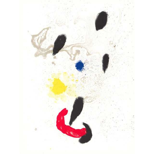 Original lithograph Diptych by Joan Miró published in 1963 by Maeght Éditeur for Derrière Le Miroir 139-140. Sheet size:...