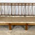 Tan Vintage Rattan Three-Seat Sofa, Diamond Lattice Arms, Ficks Reed Style For Sale - Image 8 of 12
