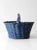 Vintage Blue Harvest Basket For Sale - Image 4 of 9