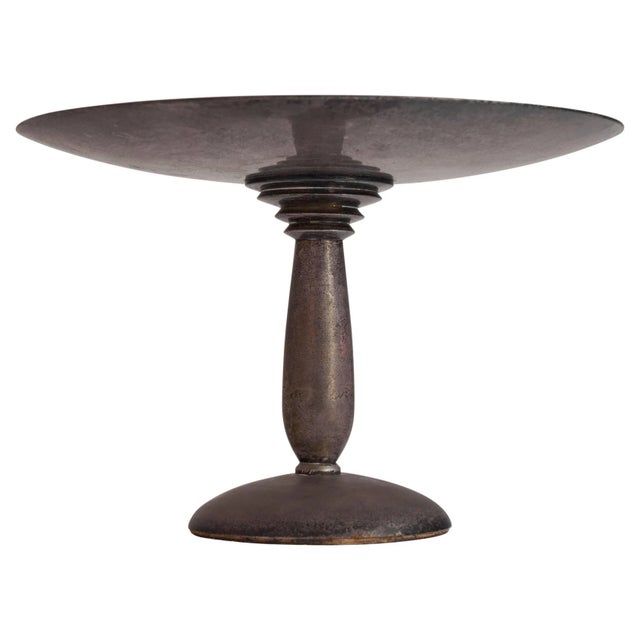 Art Deco Tazza in Patinated Silver from WMF, 1930s For Sale - Image 6 of 6