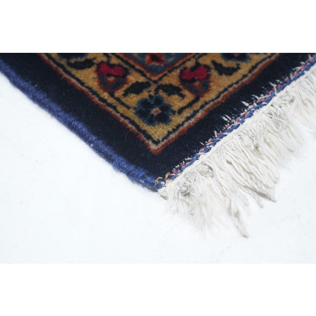 Traditional Antique Manchester Kashan Rug 3'6'' X 4'10'' For Sale - Image 3 of 10