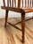 Vintage Amana Made Windsor Style Wood Spindle Back Bench For Sale - Image 9 of 12