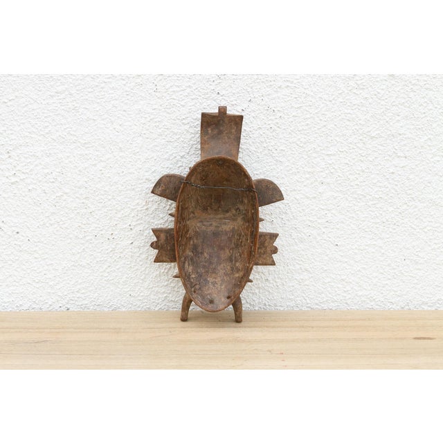 Ancient Kloma Crest African Mask For Sale In Los Angeles - Image 6 of 7