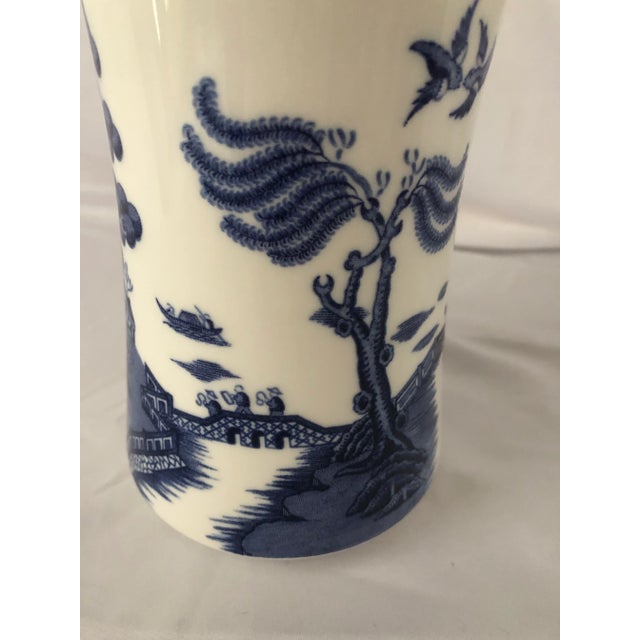 1980s Royal Doulton Booths Real Old Willow Vase For Sale - Image 5 of 9