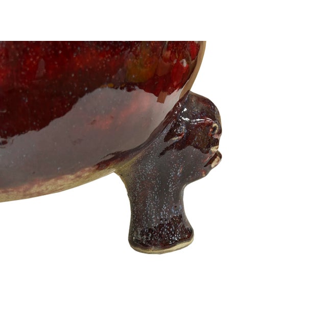 Discover the timeless allure of this exquisite ceramic censer, a masterpiece of traditional artistry. Adorned with a...