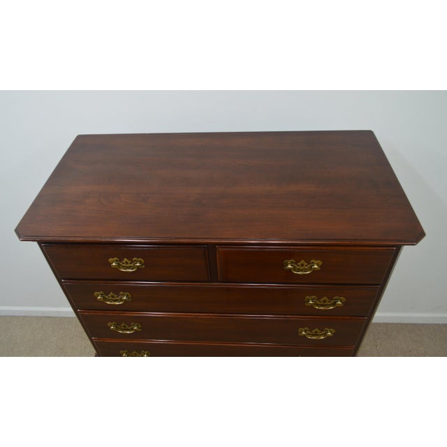 Ethan Allen Georgian Court Chest of Drawers Chairish