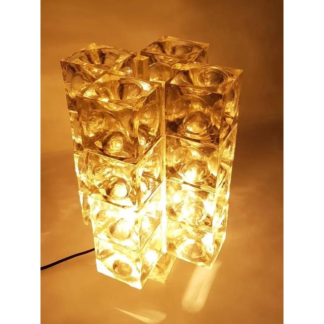 Glass Vintage Lamp by Albano Poli for Poliarte Design, 1970s For Sale - Image 7 of 17