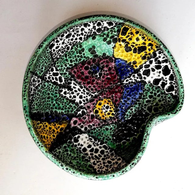 Vintage Ceramic Centerpiece from C. and H. Golechelm For Sale - Image 6 of 6