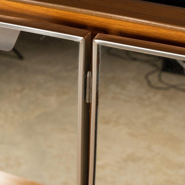 Brown Vintage English Q Dressing Table by Gunther Hoffstead for Uniflex, 1960s For Sale - Image 8 of 18
