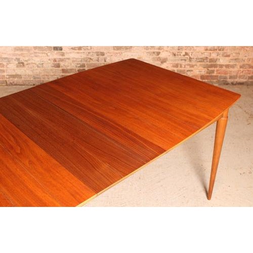 Mid-Century Modern Extendable Walnut Dining Table, 1960s For Sale - Image 10 of 13