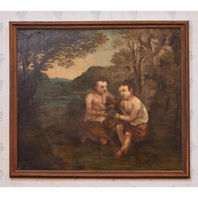 2000 - 2009 European School, Rural Scenery, 19th Century, Oil Painting For Sale - Image 5 of 11