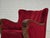 Danish Relax Armchair in Furniture Velour and Carved Oak Wood, 1950s For Sale - Image 16 of 18