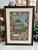 This is a gorgeous Indo-Persian gouache vintage painting on silk that's recently been professionally re-framed. There's a...