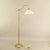 French Extendable Brass Floor Lamp, 1930s For Sale - Image 9 of 9