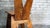 Brown 1970s French Modern Brutalist Dining Chairs After Pierre Chapo For Sale - Image 8 of 13