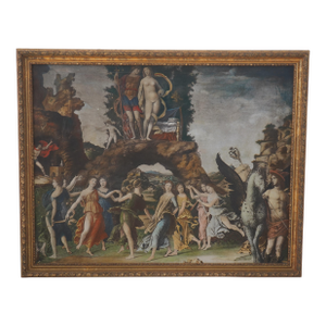 Italian Renaissance Parnassus Oil Painting on Canvas