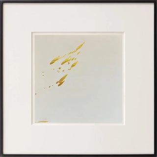 Sumi Ink Painting Gold No.10 by Fanyu Lin (2023) For Sale